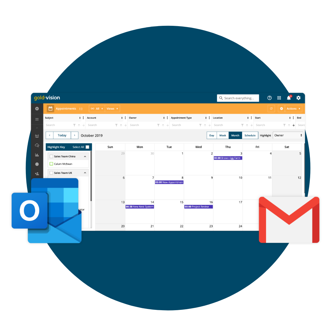 GoldVision Contact Management Software Your CRM, Your Way